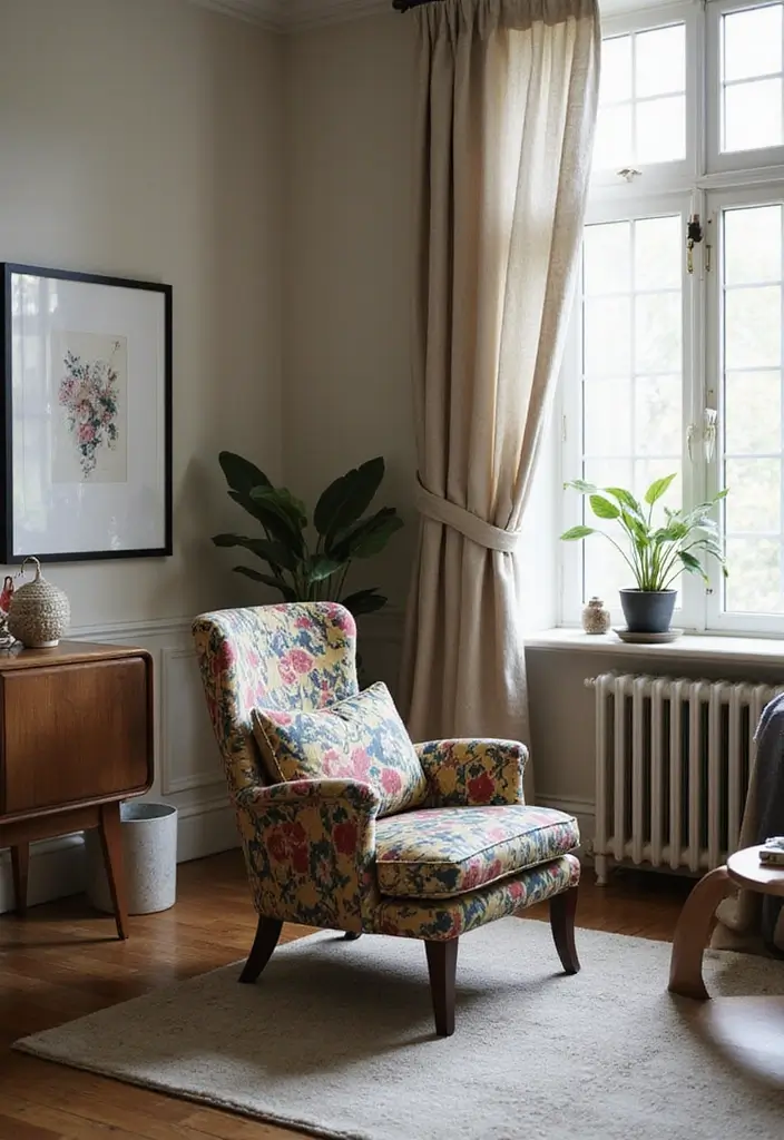 27 Comfy Couches Living Room Small Spaces That Feel Plush and Cozy - 18. Artistic Chairs as Accents