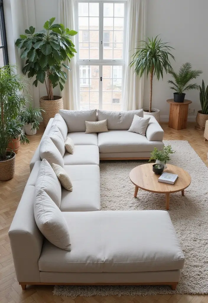 27 Comfy Couches Living Room Small Spaces That Feel Plush and Cozy - 2. Modular Sofas for Flexibility