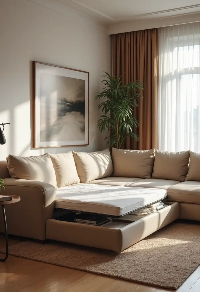 27 Corner Sofa Living Room Small Spaces That Maximize Comfort - 3. Multi-Functional Marvels