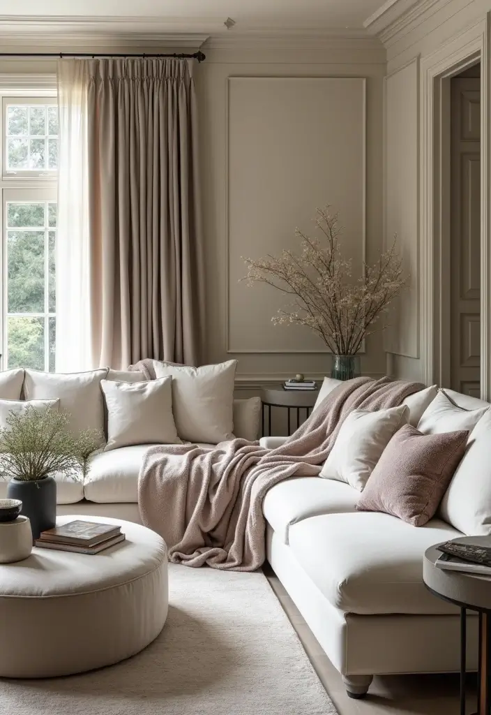 27 Formal Living Room Ideas That Feel Elegant and Timeless - 1. Timeless Neutral Palettes