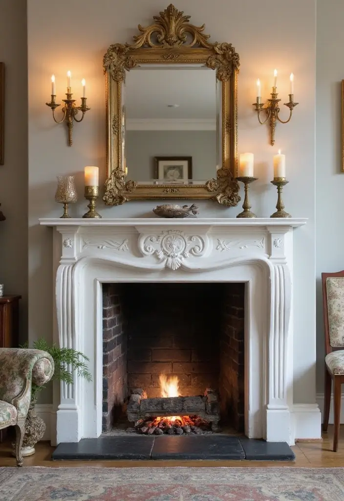 27 Formal Living Room Ideas That Feel Elegant and Timeless - 12. Traditional Fireplaces
