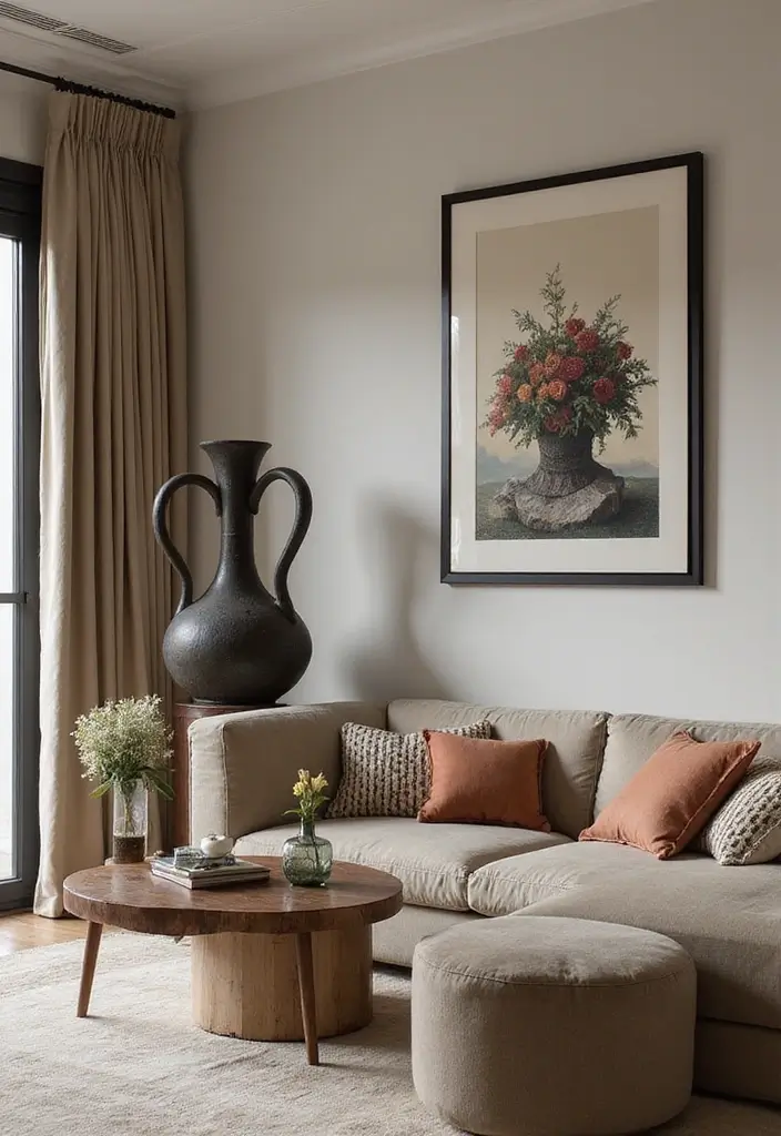 27 Formal Living Room Ideas That Feel Elegant and Timeless - 26. Statement Accessories