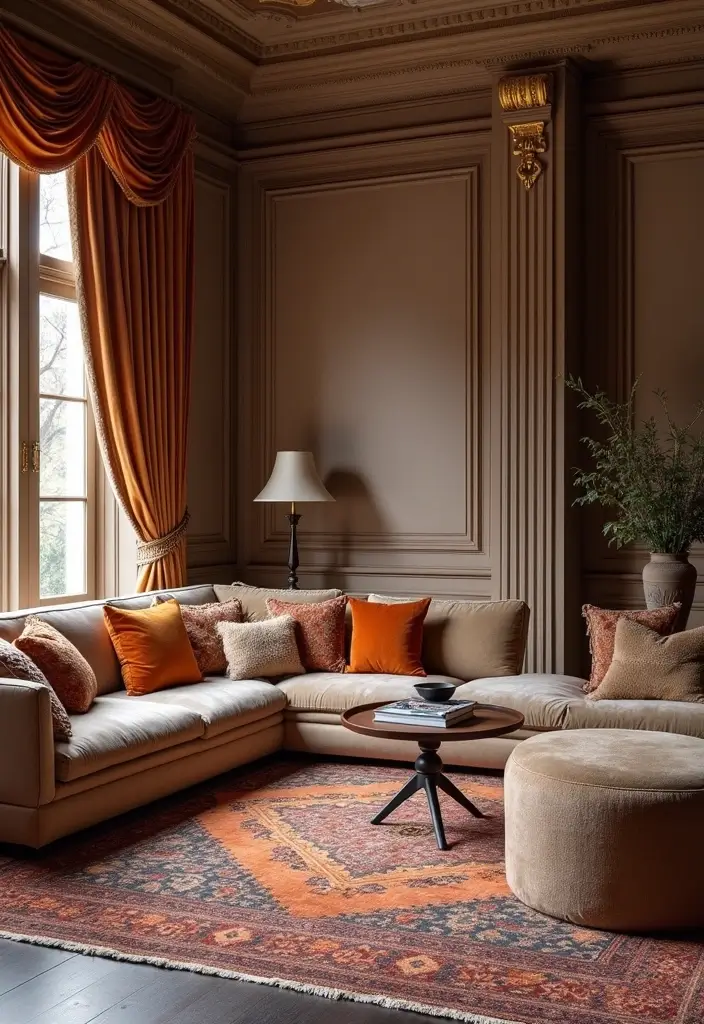 27 Formal Living Room Ideas That Feel Elegant and Timeless - 4. Luxurious Textiles