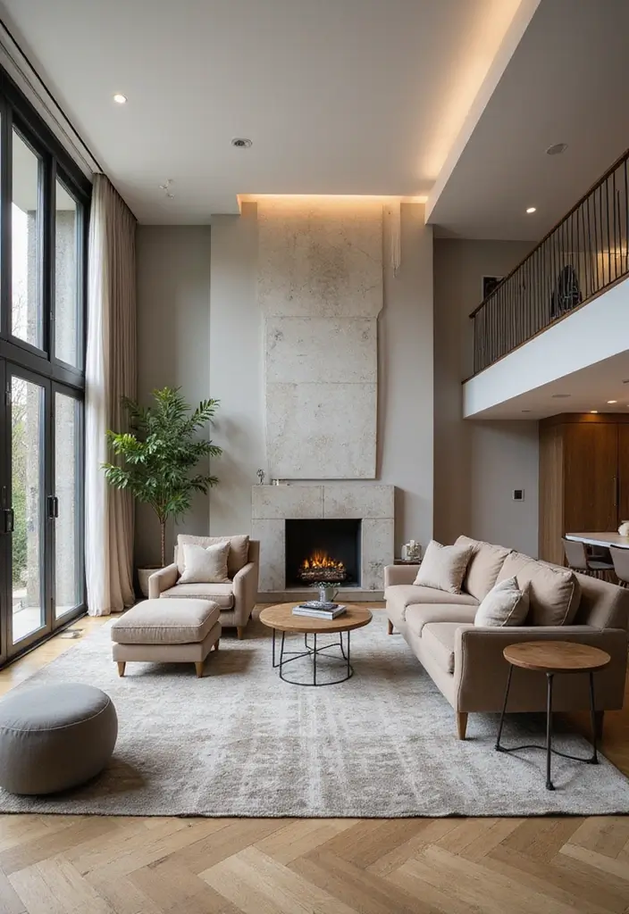 27 Formal Living Room Ideas That Feel Elegant and Timeless - 6. Open Spaces with Defined Areas