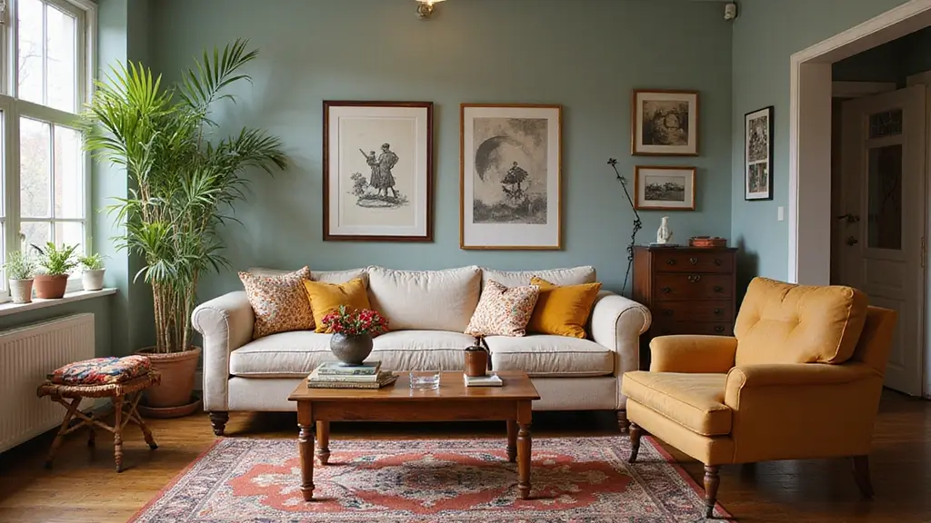 27 Living Room Decor Cozy Vintage Ideas That Add Retro Charm