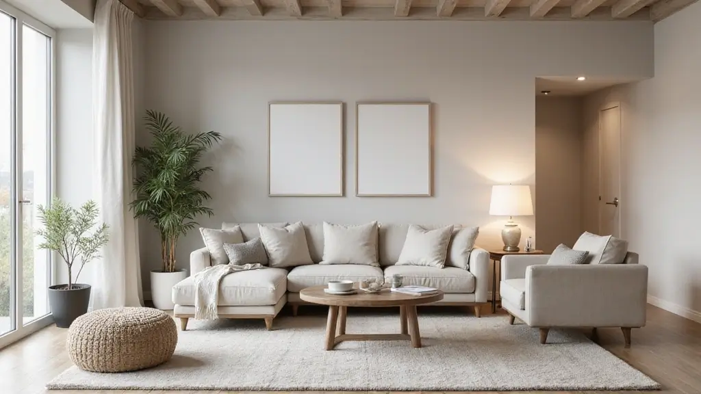 27 Living Room Grey and Beige Ideas That Feel Balanced and Calm