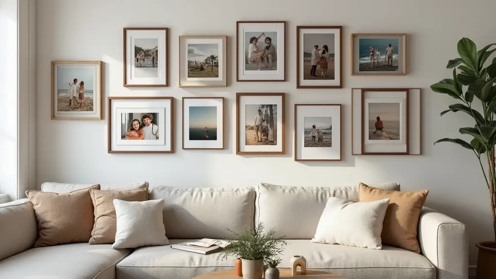 27 Living Room Photo Frame Ideas That Tell Your Story