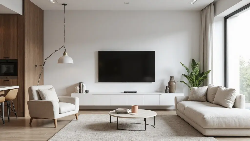 27 Living Room Television Wall Ideas That Feel Sleek and Modern
