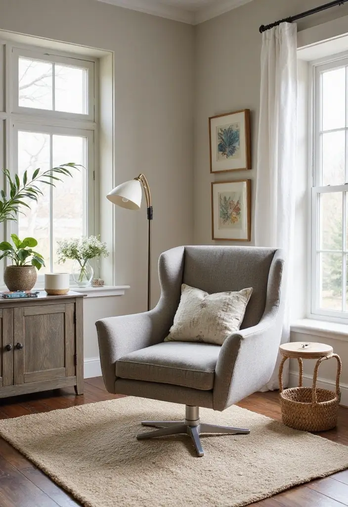 27 Living Room With Swing Ideas That Feel Fun and Relaxed - 24. Customizable Options