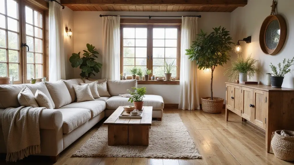 27 Small Farmhouse Living Room Ideas That Feel Rustic and Warm