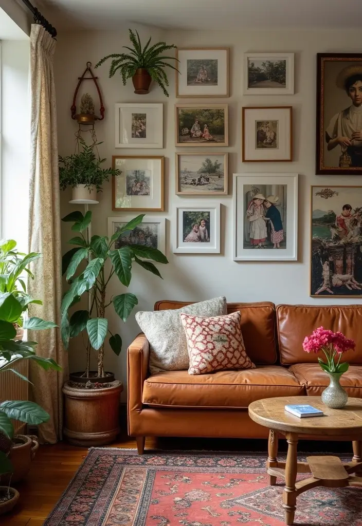 28 Colorful Furniture Living Room Ideas That Feel Eclectic and Bold - 28. Personalized Decor Elements