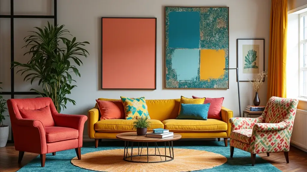 28 Colorful Furniture Living Room Ideas That Feel Eclectic and Bold