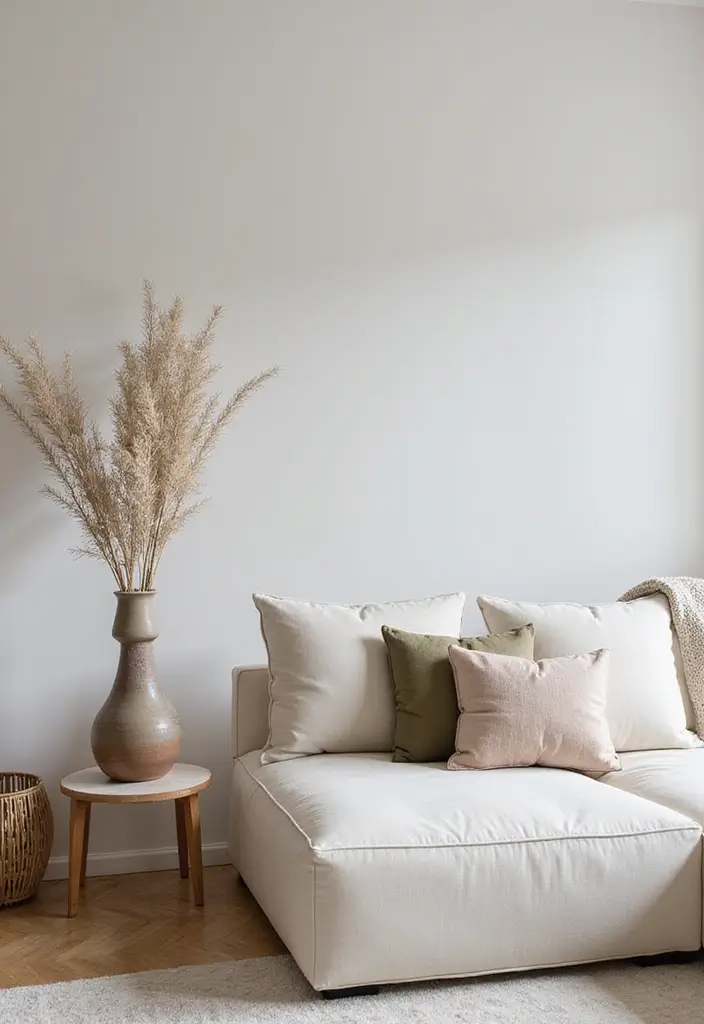 28 Living Room Inspo Modern Ideas That Are Minimal and Trendy - 13. Minimal Decorative Accessories