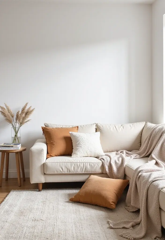 28 Living Room Inspo Modern Ideas That Are Minimal and Trendy - 24. Soft Color Accents