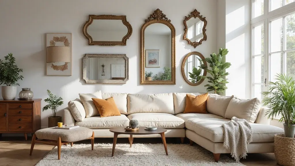 28 Living Room Mirror Ideas That Add Depth and Light