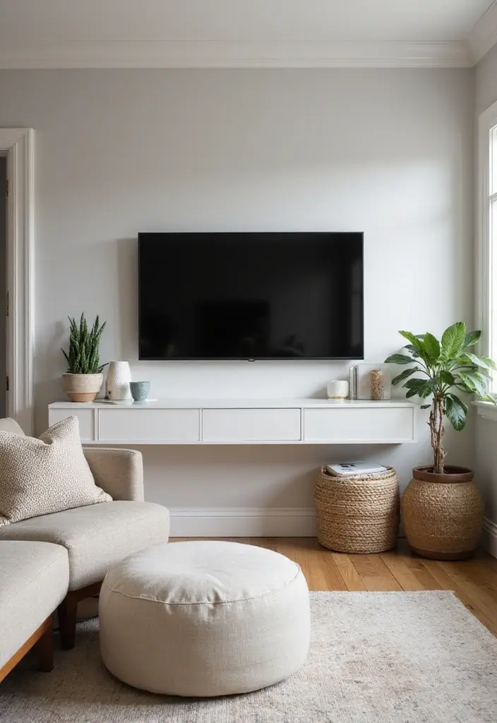 28 Living Room TV Wall Design Ideas That Look Stylish and Clean - 25. Cozy Nooks for Relaxation