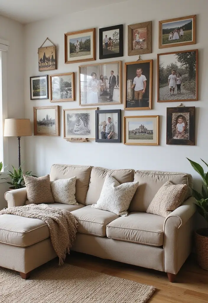 28 Modern Chic Living Room Ideas That Feel Sleek and Feminine - 16. Personal Touches