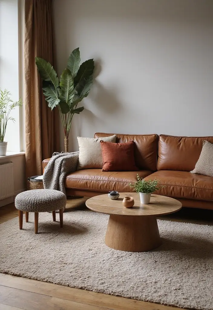 28 Modern Chic Living Room Ideas That Feel Sleek and Feminine - 5. Layering Textures