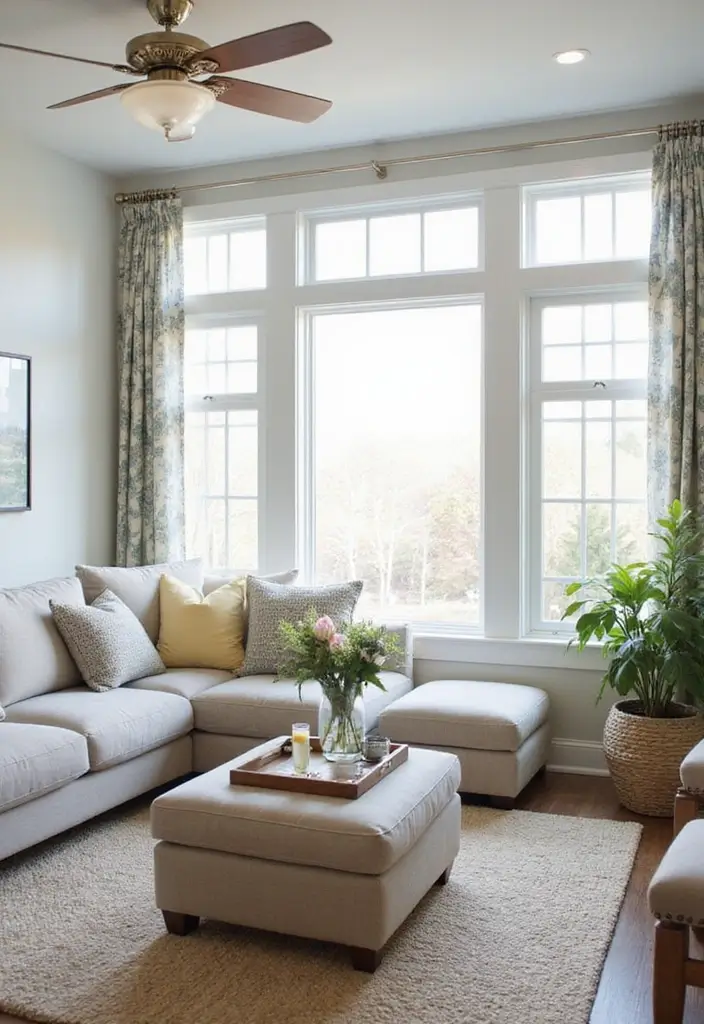 29 Beach Decor Living Room Ideas That Bring Coastal Calm - 11. Multi-functional Furniture