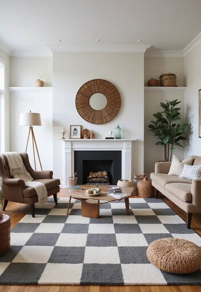 29 Checkered Rug Living Room Ideas That Add Fun Contrast - Conclusion