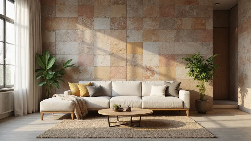 29 Interior Wall Tiles Living Room Ideas That Add Texture and Shine