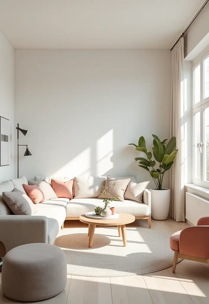 29 Living Room Interieur Landelijk Ideas That Feel Rustic and Cozy - 5. Light and Airy Color Palettes