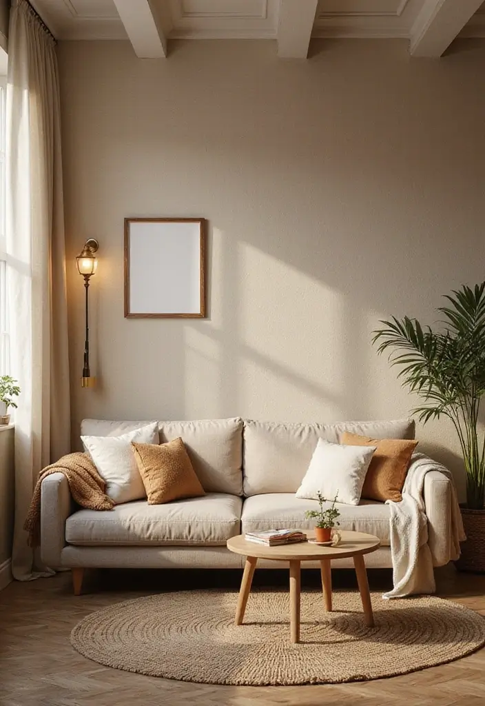 29 Living Room Wallpapering Ideas Modern and Minimal - 28. Eco-Conscious Fabric Wallpapers