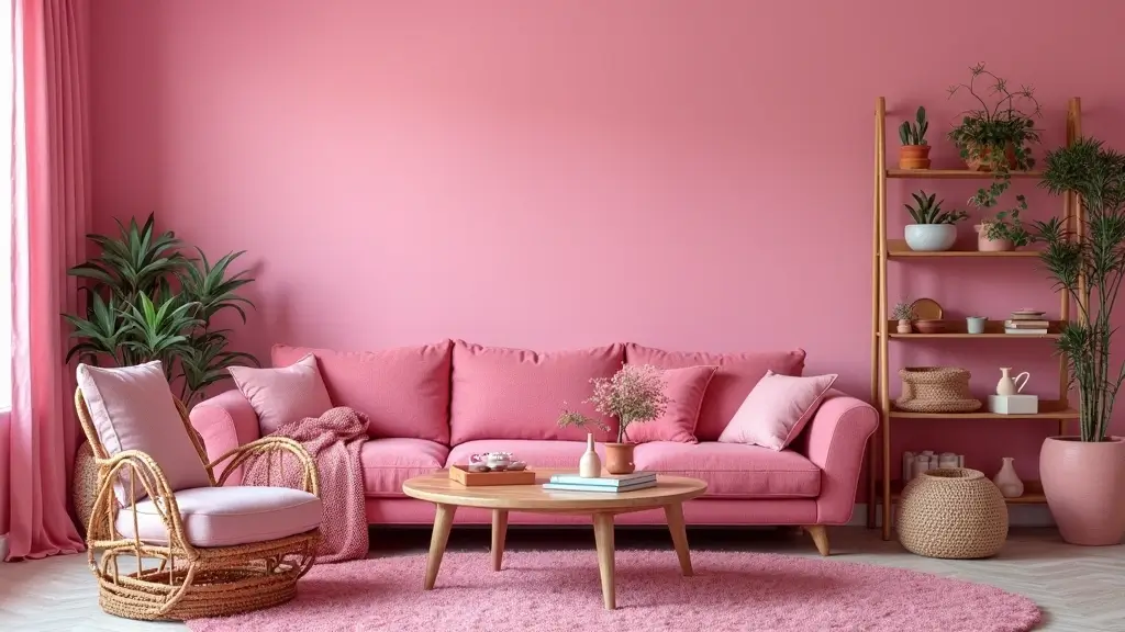 29 Pink Living Room Decor Ideas That Are Playful and Chic