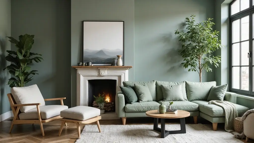 29 Sage Green and Black Living Room Ideas That Look Modern and Moody