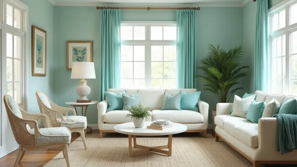 29 Teal and Cream Living Room Ideas That Feel Soft and Elegant