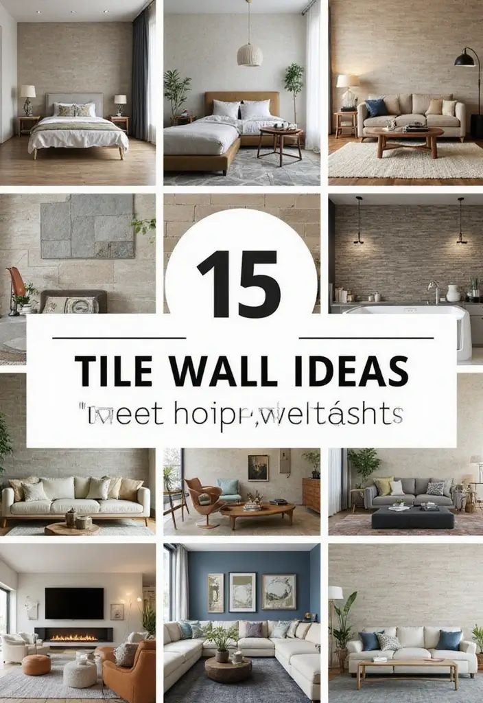 29 Tile Wall Living Room Ideas That Add Texture and Interest - Conclusion