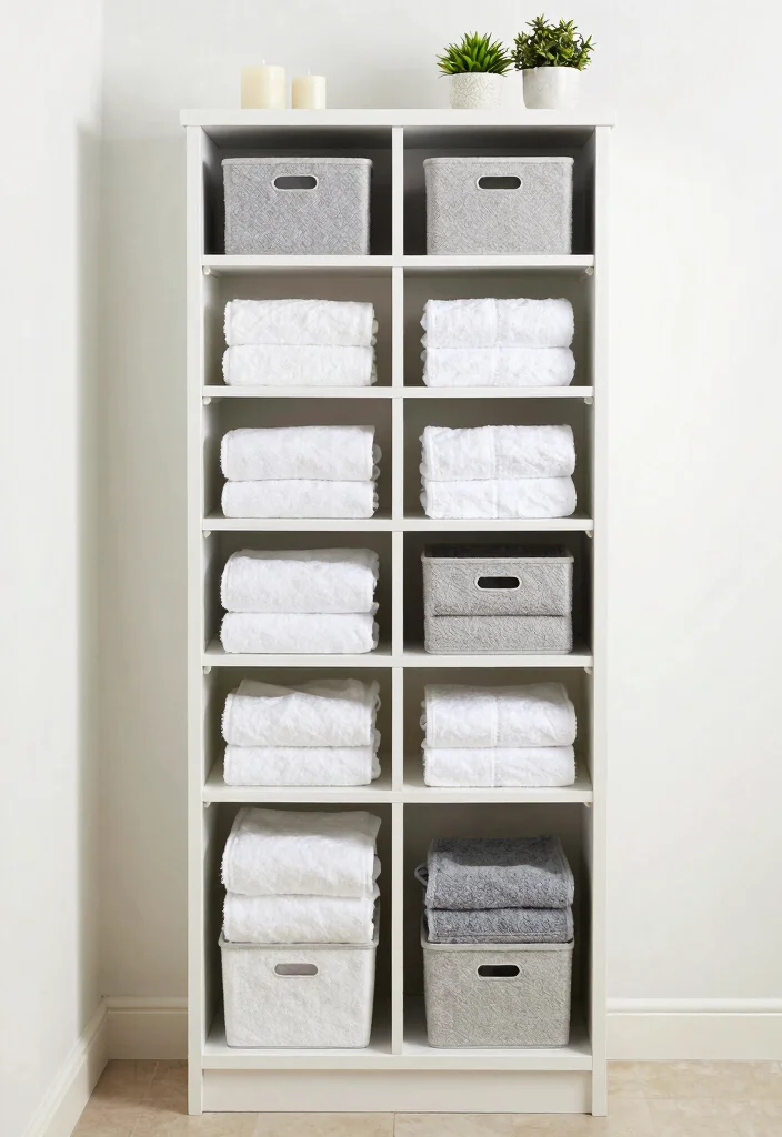 14 Bathroom Clothes Hanging Ideas For Easy Organization - 12. Vertical Storage Solutions 1