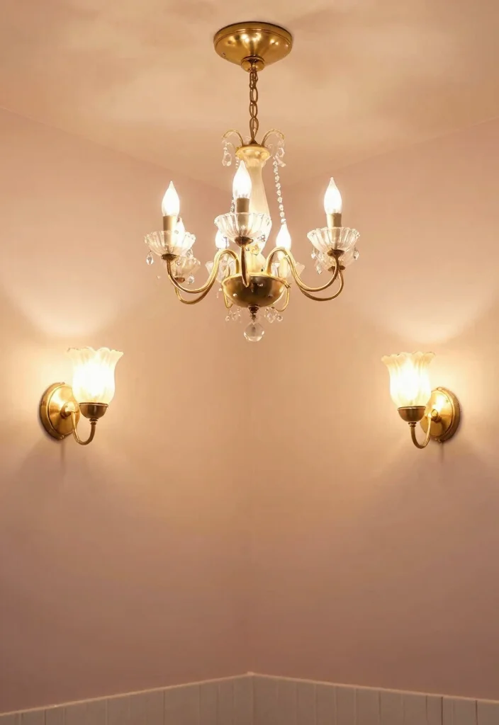 14 Girly Bathroom Decor Ideas With Cute Charm - 8. Soft Lighting Options 1