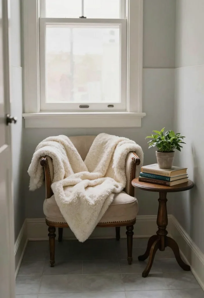 14 Hippie Bathroom Ideas With Free Spirit Style - 13. A Cozy Reading Nook 1