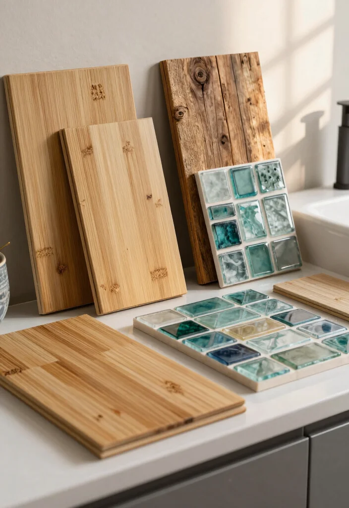 14 Modern Bathroom Decor Ideas For Clean Living - 1. Eco-Friendly Materials 1