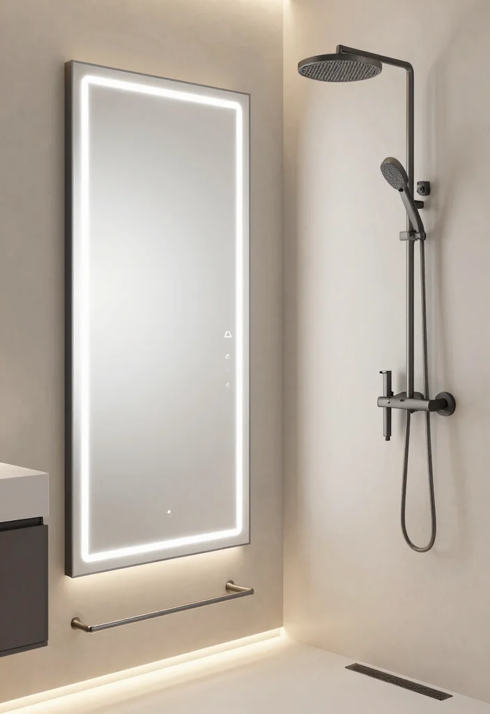 14 Modern Bathroom Decor Ideas For Clean Living - 12. Smart Technology 1