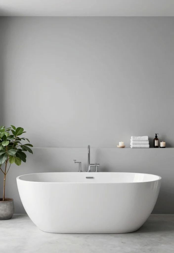 14 Modern Bathroom Decor Ideas For Clean Living - 2. Minimalist Design 1