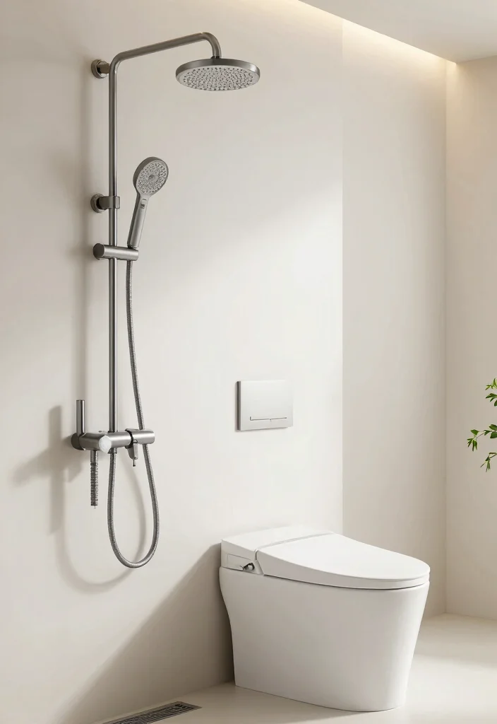 14 Modern Bathroom Decor Ideas For Clean Living - 5. Water-Saving Fixtures 1