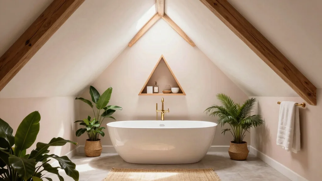 15 Attic Bathroom Ideas For Slanted Ceilings