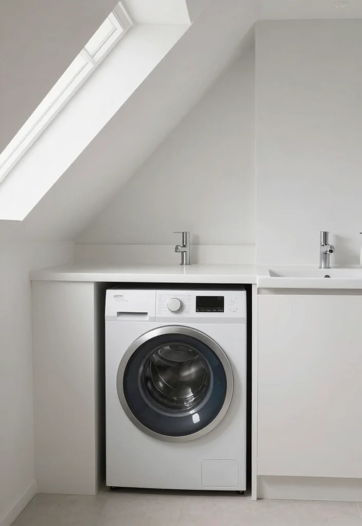 15 Attic Bathroom Ideas For Slanted Ceilings - 15. Multi-Functional Spaces 1