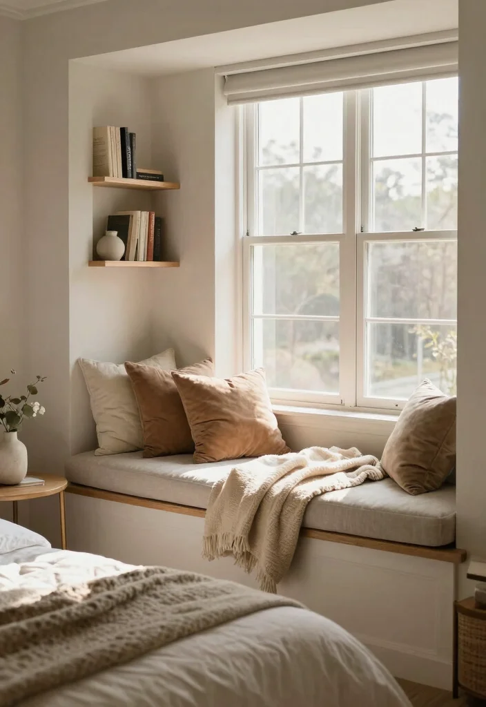 15 Bedroom Design With Window Ideas Bright Cozy Layouts - 10. Window Seats for Ultimate Comfort 1