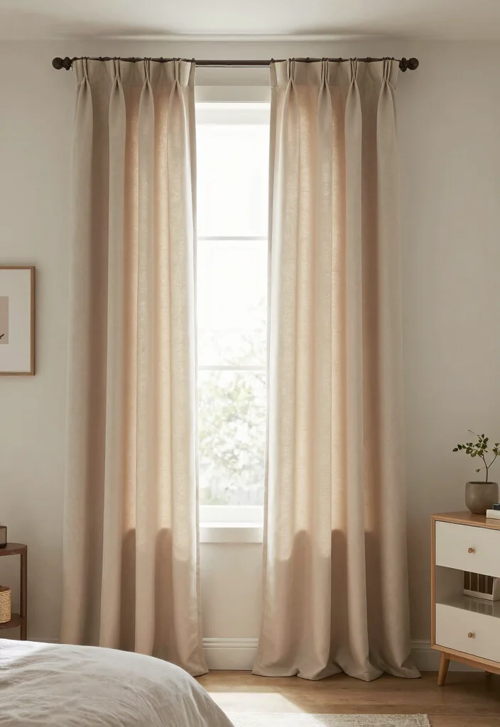 15 Bedroom Design With Window Ideas Bright Cozy Layouts - 13. Custom Window Treatments for Personalization 1