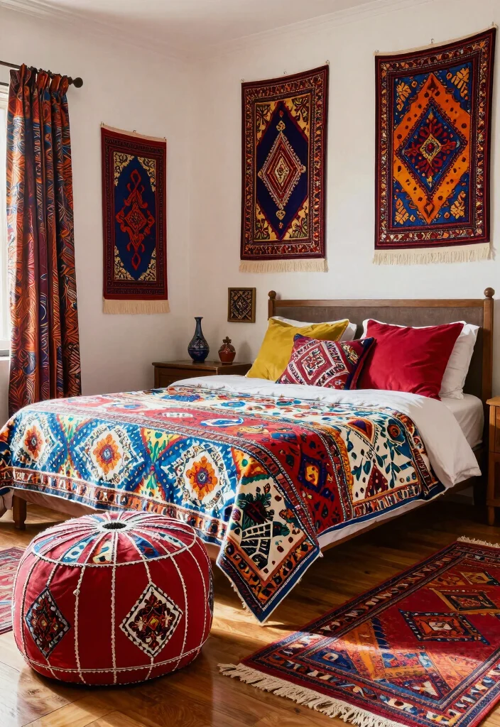 15 Bedroom Photoshoot Ideas: Instagram Aesthetic Looks - 10. Embrace a Global Aesthetic 1