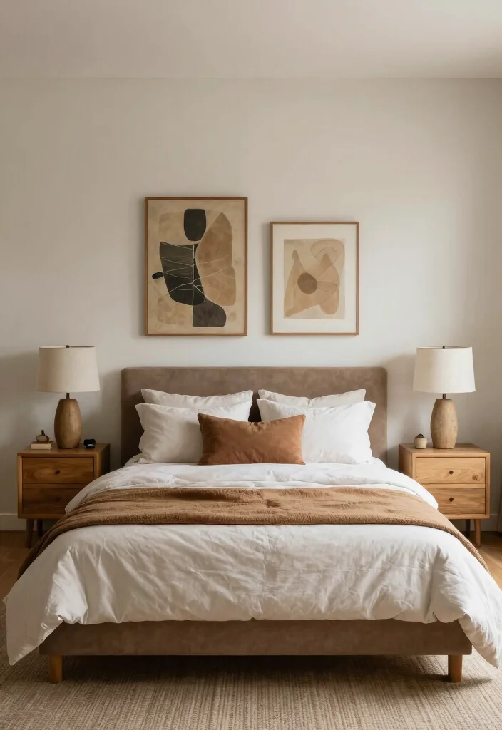 15 Bedroom Photoshoot Ideas: Instagram Aesthetic Looks - 13. Play with Symmetry 1