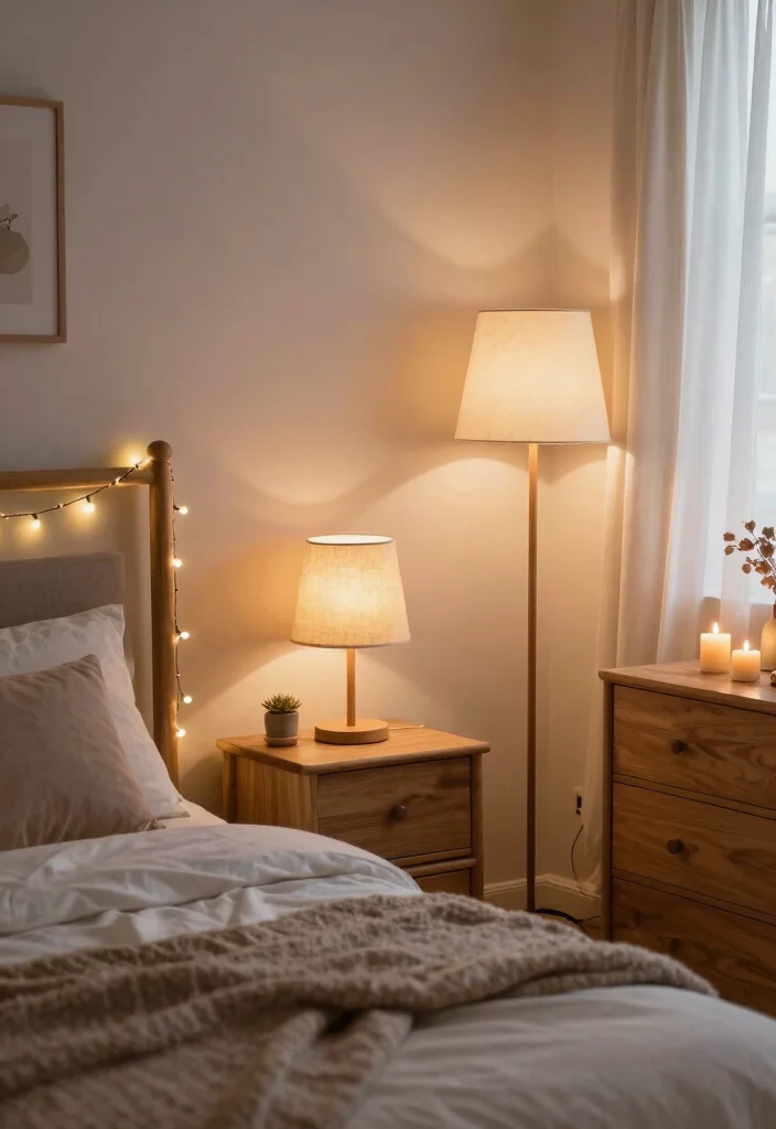 15 Bedroom Photoshoot Ideas: Instagram Aesthetic Looks - 7. Soft Lighting Techniques 1