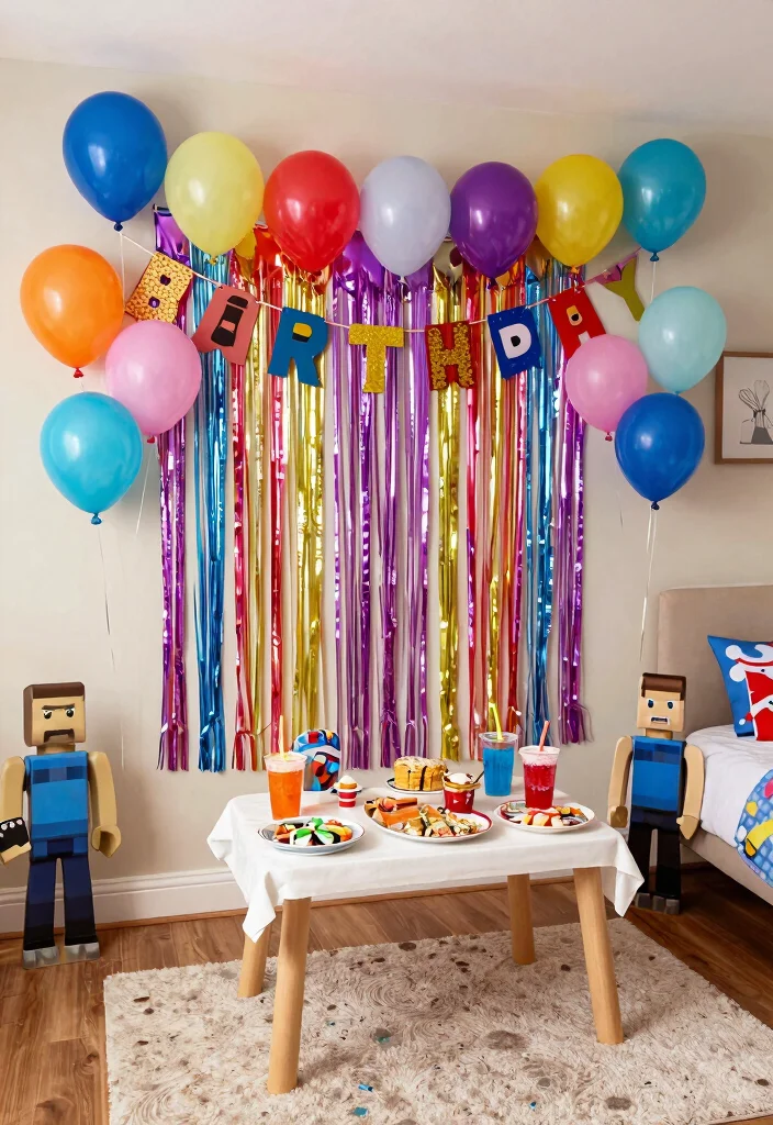 15 Club Roblox Bedroom Ideas: Fun Game Inspired Style - 14. Roblox Event Celebration Area 1