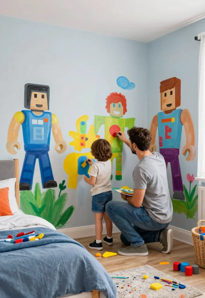 15 Club Roblox Bedroom Ideas: Fun Game Inspired Style - 15. Collaborative Design Projects 1