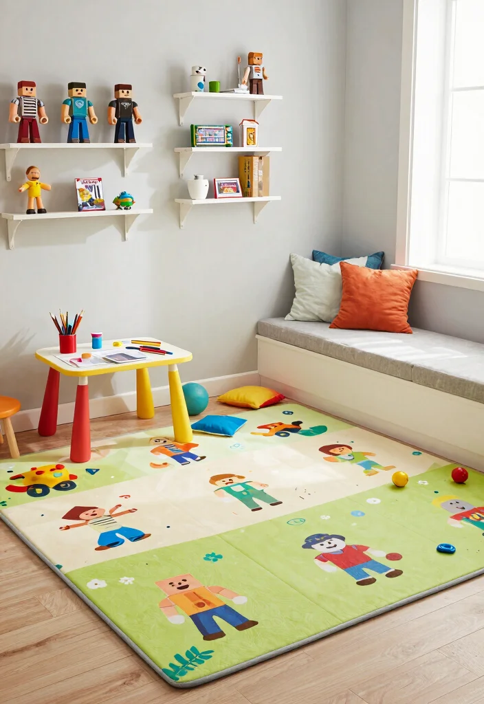 15 Club Roblox Bedroom Ideas: Fun Game Inspired Style - 6. Interactive Play Areas 1