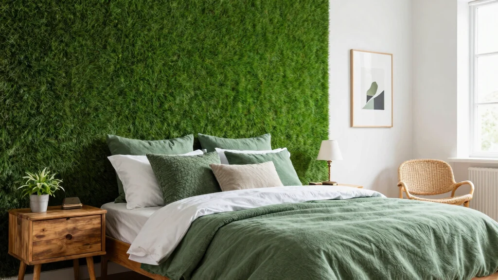 15 Grass Wall Backdrop Bedroom Ideas: Bold Nature Accents