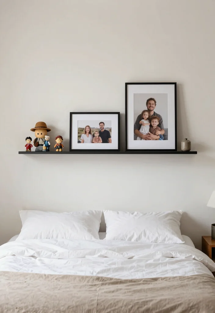 15 Malm Bedroom Ideas for a White, Clean, Minimal Look - 14. Personal Touches 1